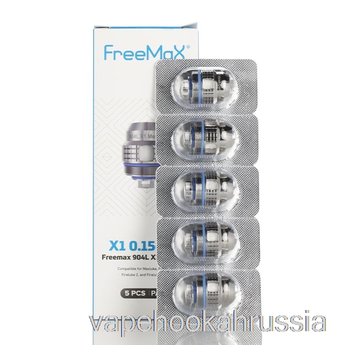 Vape Juice Freemax Maxluke 904l X сменные катушки 0,15 Ом 904l X1 одинарные сетчатые катушки